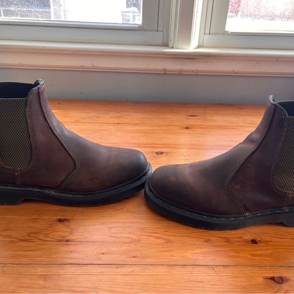Dr. Martens 2976 Brown Leather Chelsea Boots Size 41 - Picture 5 of 7